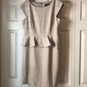 Adrianna Papell peplum dress. Worn once
